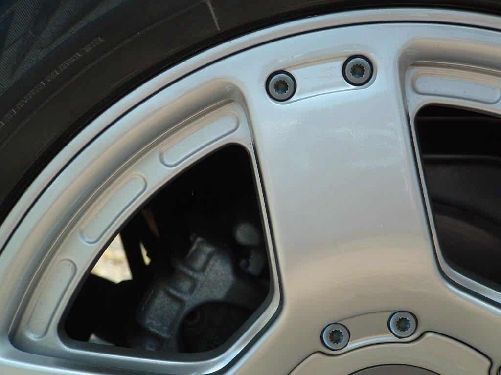 curb damage repair by Rim Doctor on wheel rim of Audi